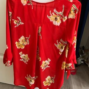 Gorgeous red blouse from West Kei